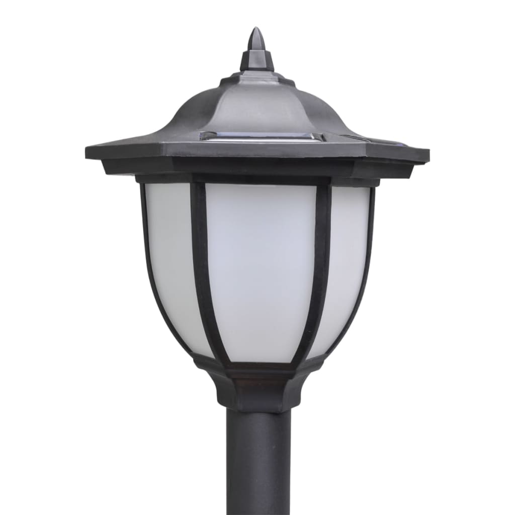 Solarlampen 4 st met hekwerk en palen is nu te koop bij PeponiXL, paradijselijk wonen!