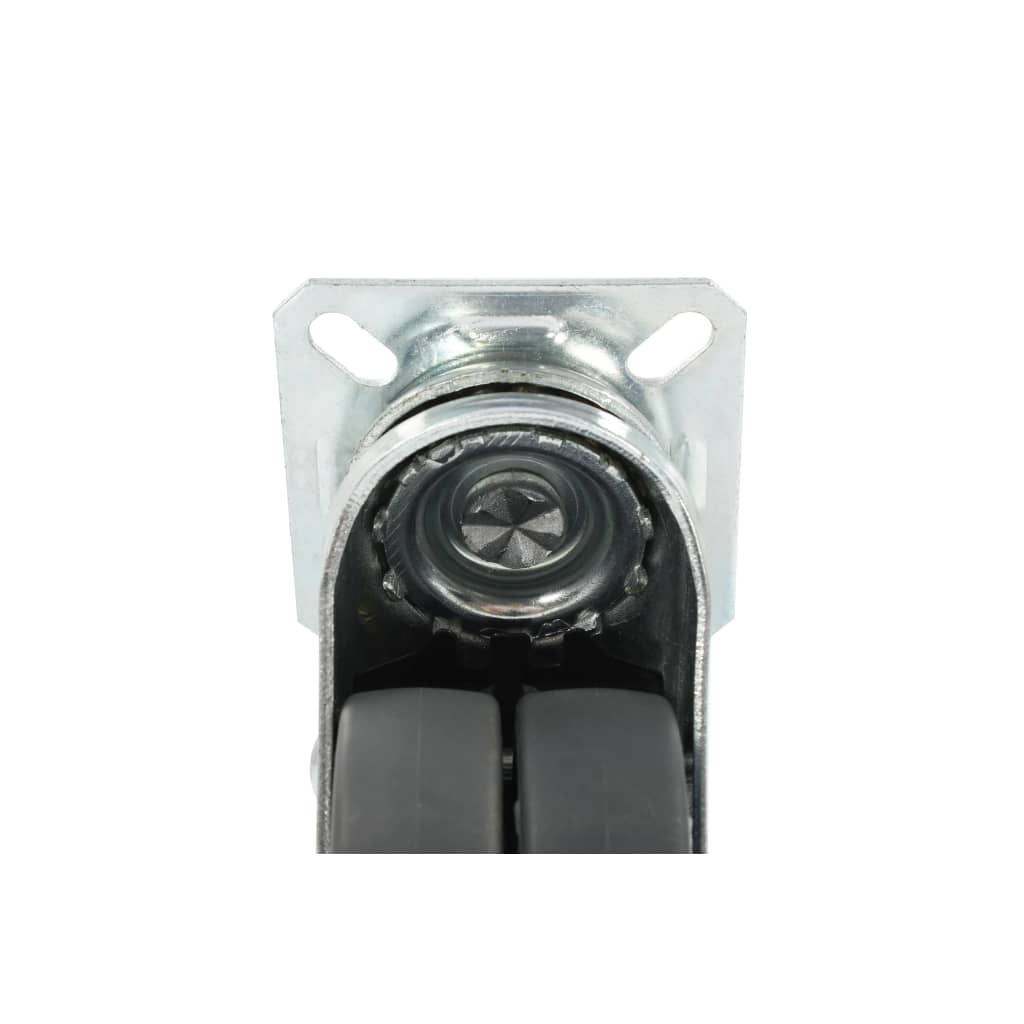 24 st Zwenkwielen dubbel 50 mm is nu te koop bij PeponiXL, paradijselijk wonen!