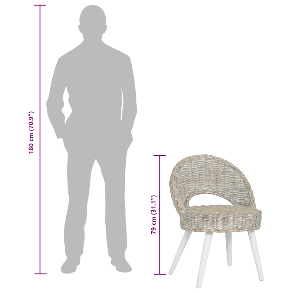 Fauteuil kubu rattan wit is nu te koop bij PeponiXL, paradijselijk wonen!