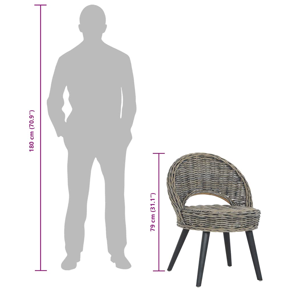 Fauteuil kubu rattan zwart is nu te koop bij PeponiXL, paradijselijk wonen!