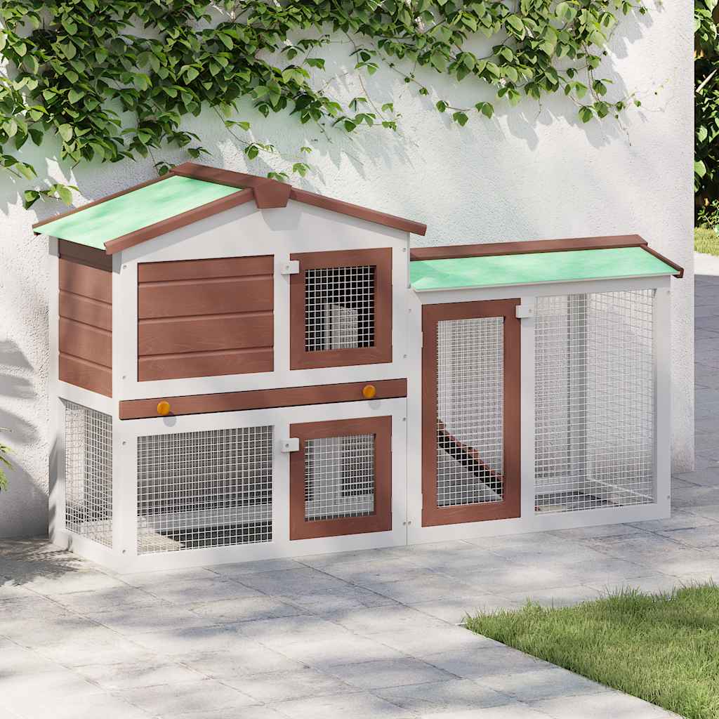 Ferplast RANCH 100 BASIC, konijnenhok voor buiten van FSC-hout, met accessoires en konijnenhok, 90,5 x 46 xh 80 cm Ferplast RANCH 100 BASIC, konijnenhok voor buiten van FSC-hout, met accessoires en konijnenhok, 90,5 x 46 xh 80 cm
