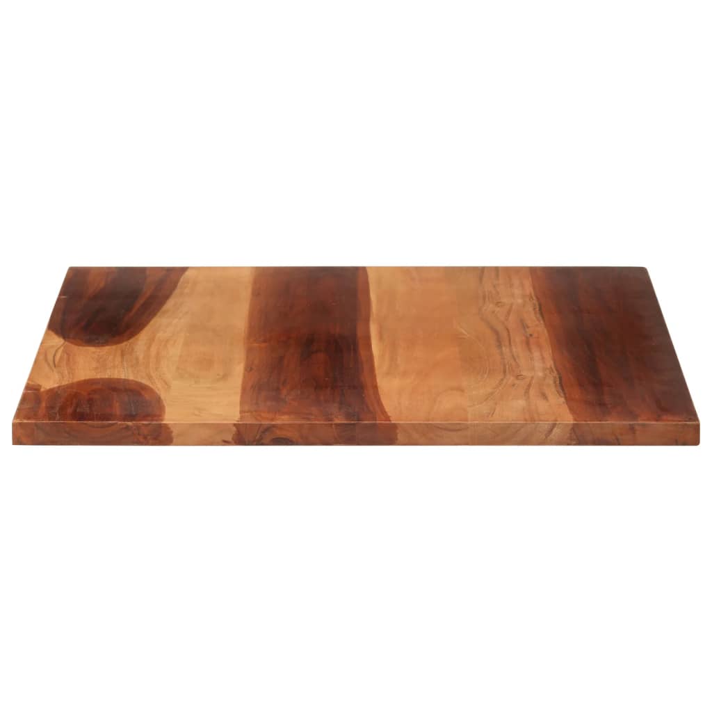 Tafelblad 25-27 mm 70x80 cm massief acaciahout is nu te koop bij PeponiXL, paradijselijk wonen!