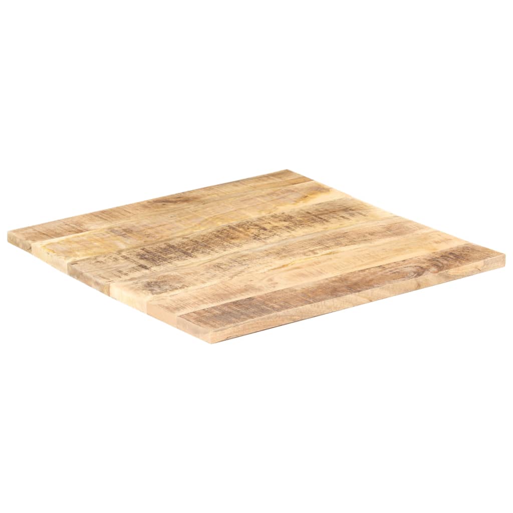 Tafelblad 25-27 mm 80x80 cm massief mangohout is nu te koop bij PeponiXL, paradijselijk wonen!