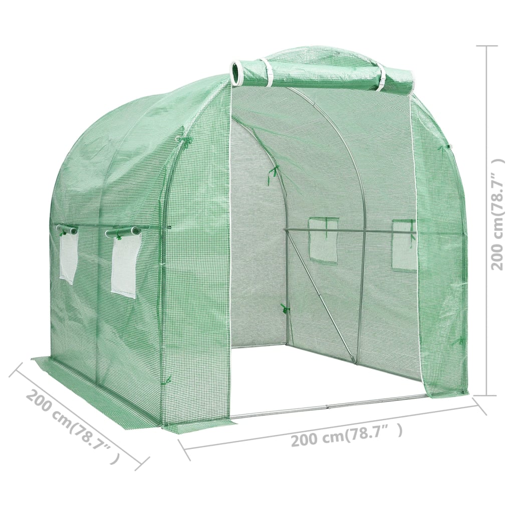 Kas 4 m² 2x2x2 m is nu te koop bij PeponiXL, paradijselijk wonen!