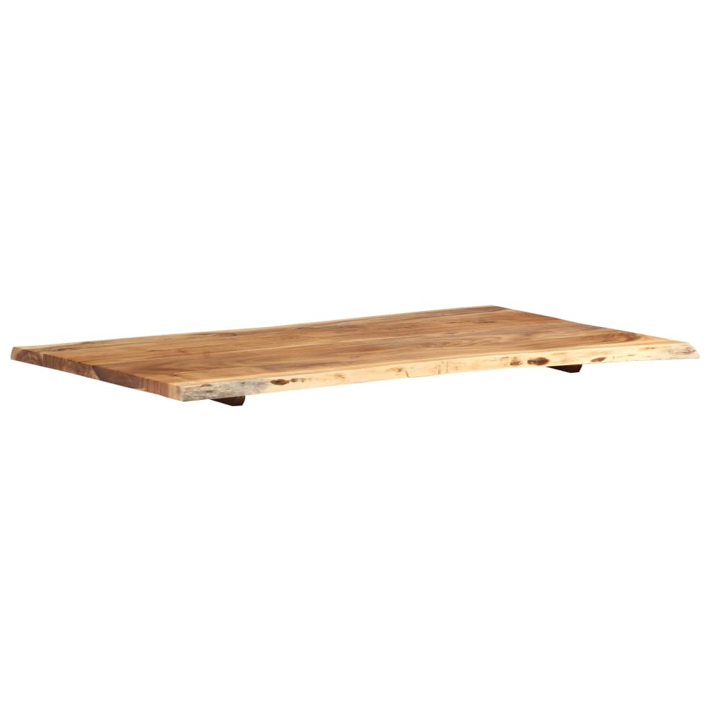 Tafelblad 100x(50-60)x2,5 cm massief acaciahout is nu te koop bij PeponiXL, paradijselijk wonen!