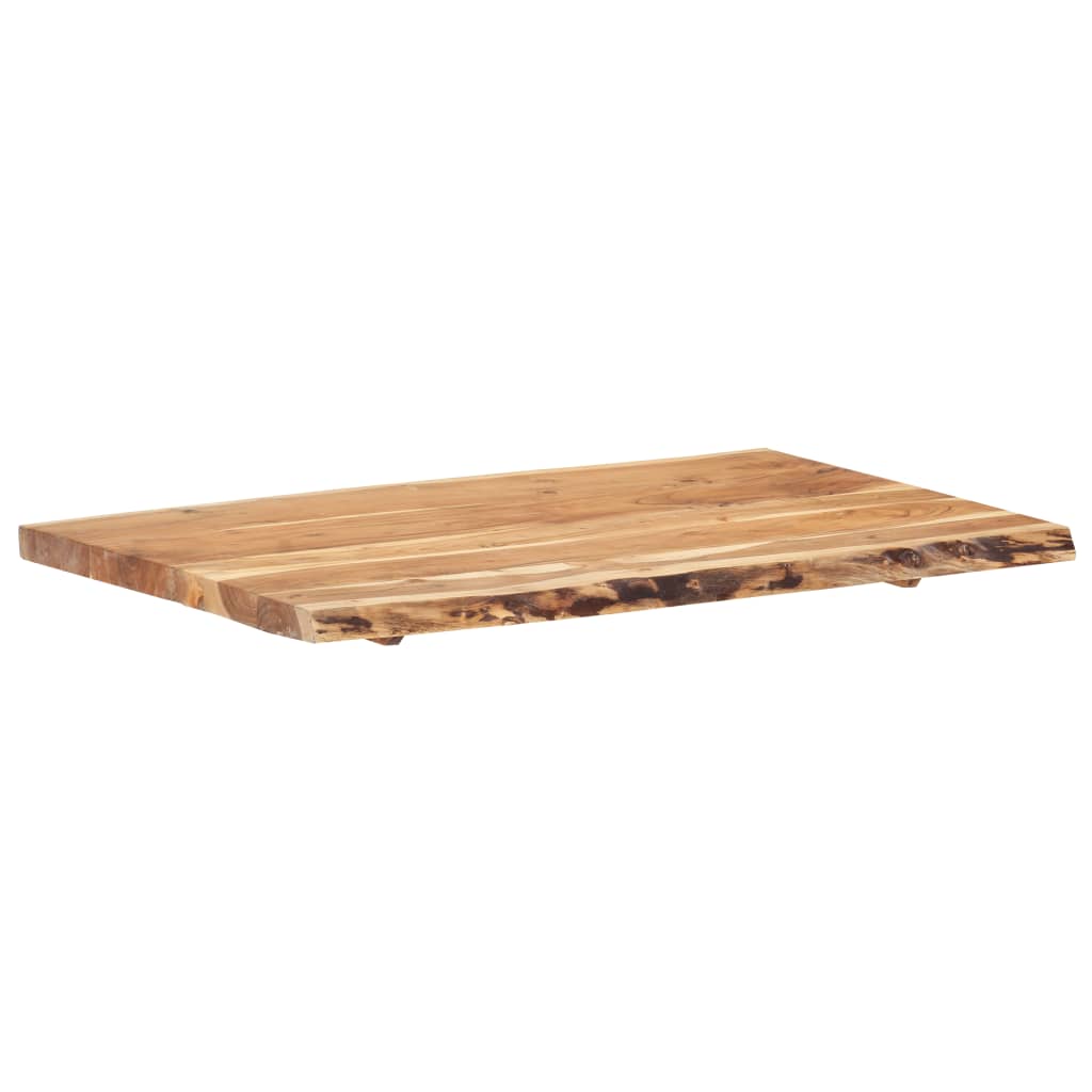 Tafelblad 100x(50-60)x3,8 cm massief acaciahout is nu te koop bij PeponiXL, paradijselijk wonen!