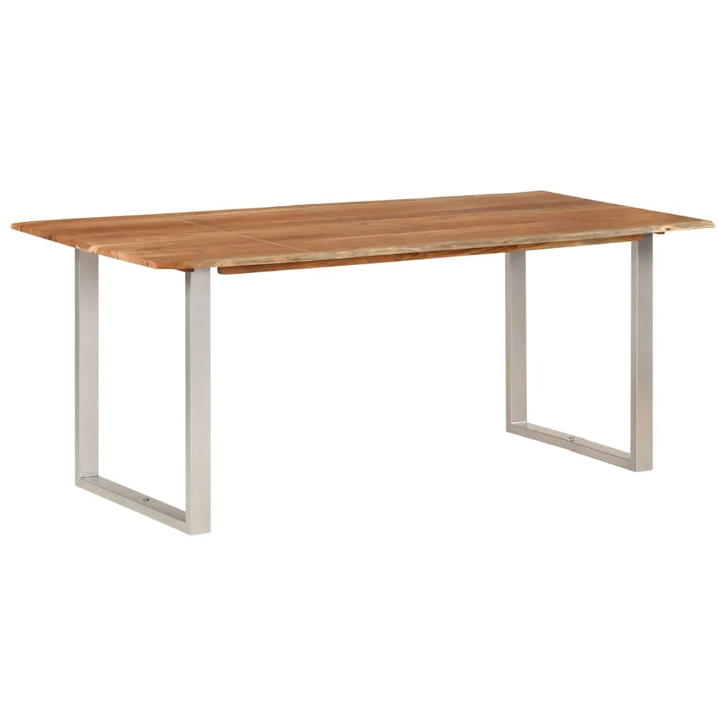 Eettafel 180x90x76 cm massief acaciahout is nu te koop bij PeponiXL, paradijselijk wonen!