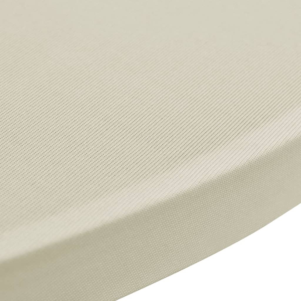 Statafelhoes 4 st stretch Ø60 cm crème is nu te koop bij PeponiXL, paradijselijk wonen!