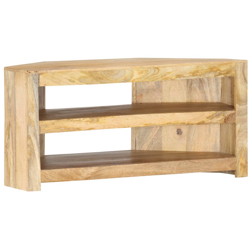 Tv-hoekmeubel 90x45x45 cm massief mangohout is nu te koop bij PeponiXL, paradijselijk wonen!