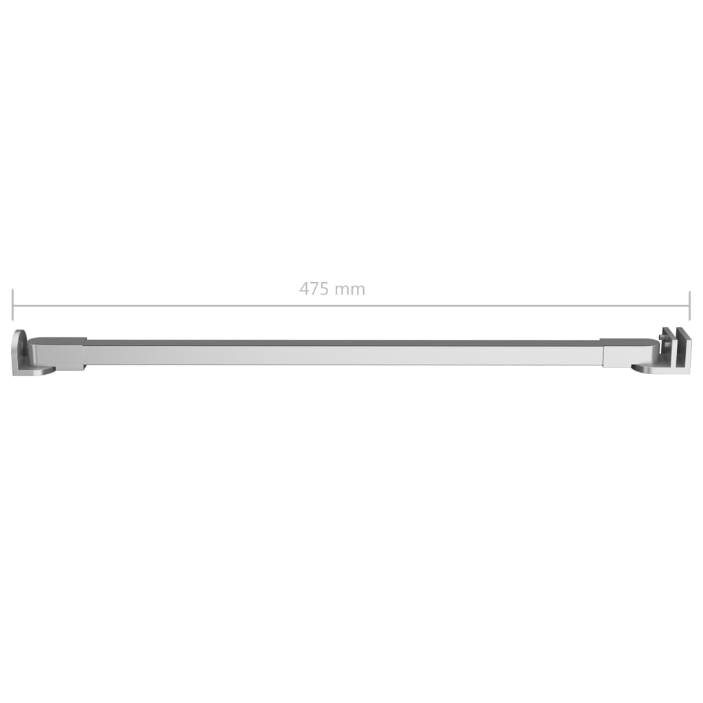 Stabilisatiestang voor badwand 47,5 cm roestvrij staal is nu te koop bij PeponiXL, paradijselijk wonen!