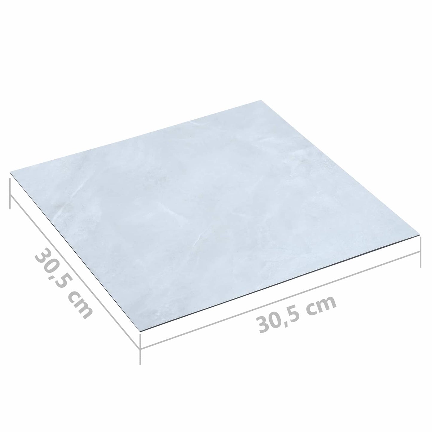 Vloerplanken 55 pcs Wit 5,11 m² PVC is nu te koop bij PeponiXL, paradijselijk wonen!