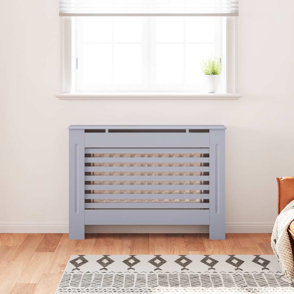 Radiatorombouw 112x19x81,5 cm MDF antraciet is nu te koop bij PeponiXL, paradijselijk wonen!