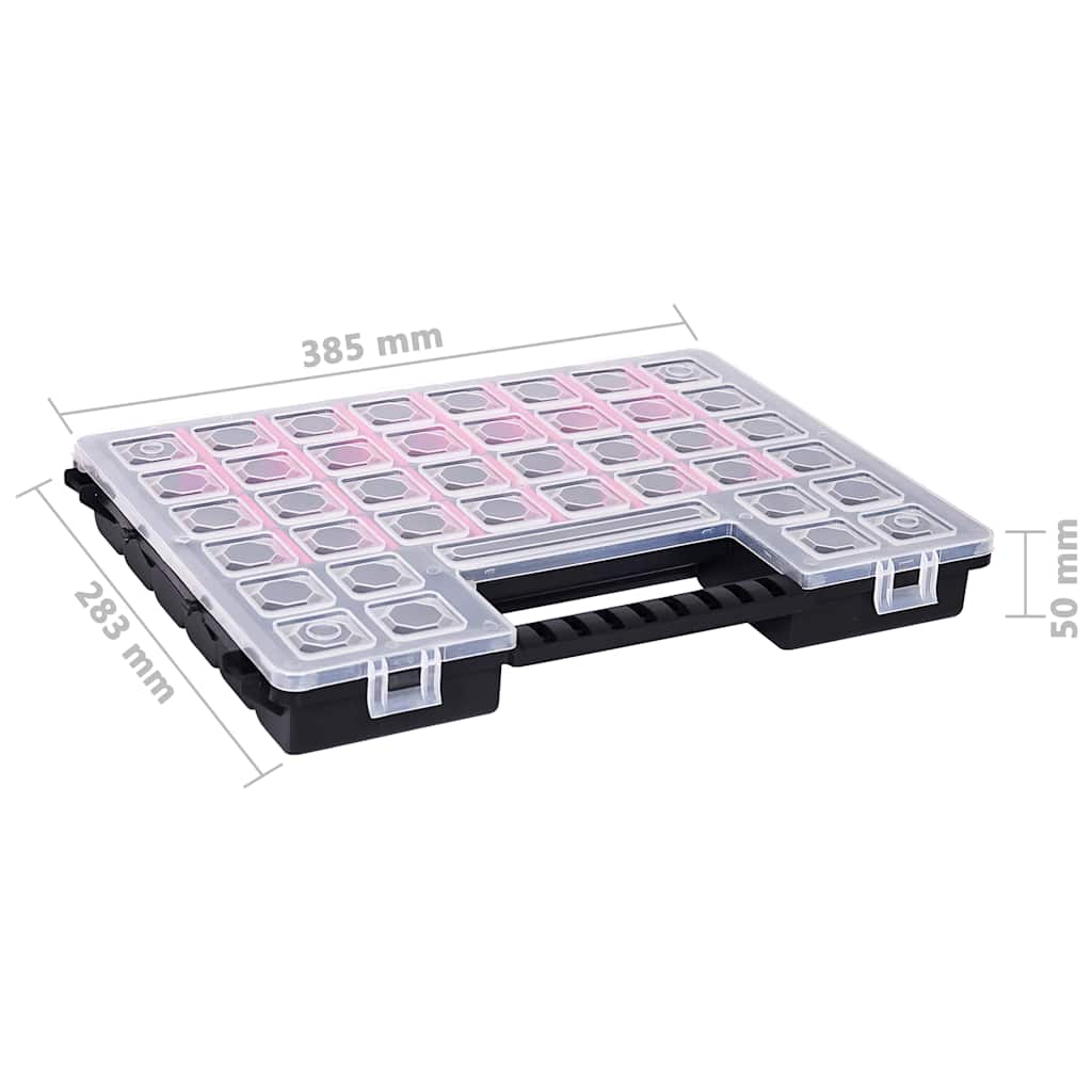 Assortimentsdozen 5 st met verdelers 385x283x50 mm kunststof is nu te koop bij PeponiXL, paradijselijk wonen!