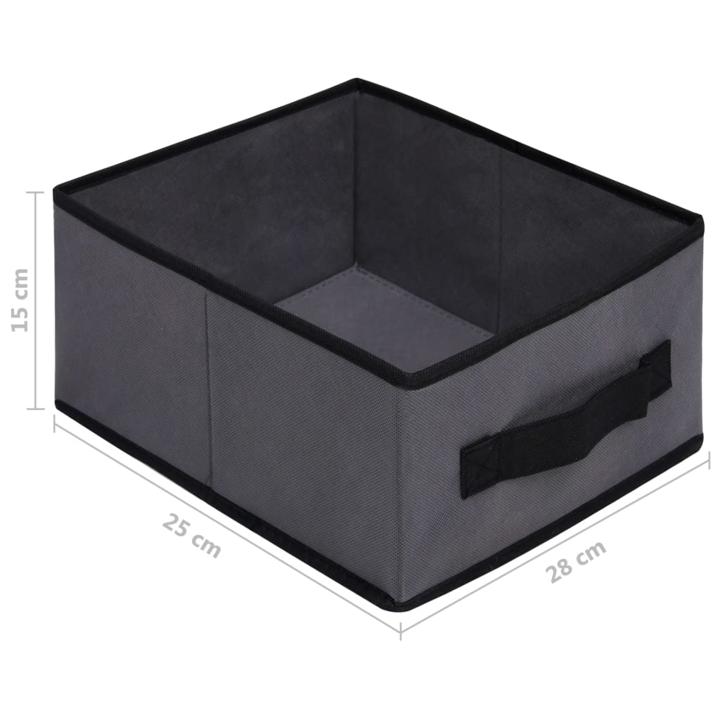 Opbergkast met 6 lades 55x29x55 cm staal grijs is nu te koop bij PeponiXL, paradijselijk wonen!