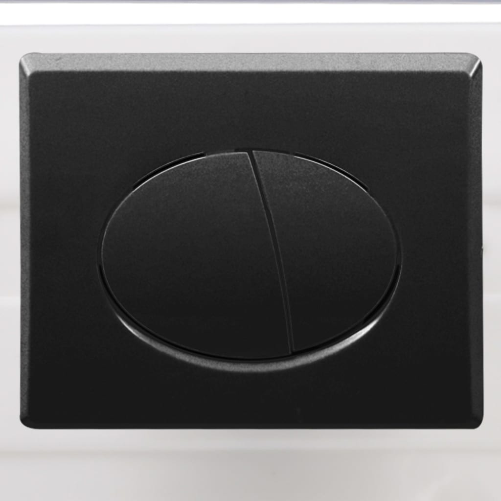 Hangend toilet met verborgen stortbak keramiek zwart is nu te koop bij PeponiXL, paradijselijk wonen!