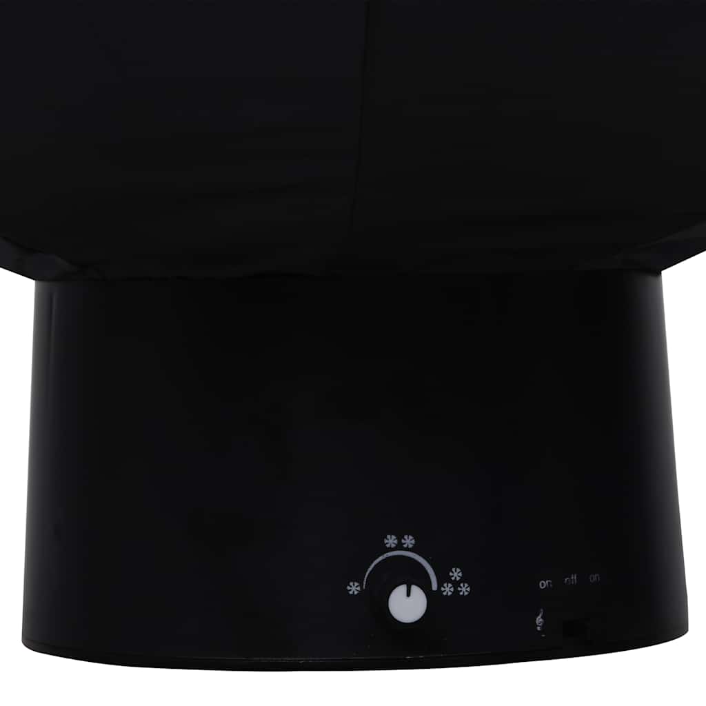 Kerstboom sneeuwend met paraplubasis 75 cm PVC zwart is nu te koop bij PeponiXL, paradijselijk wonen!