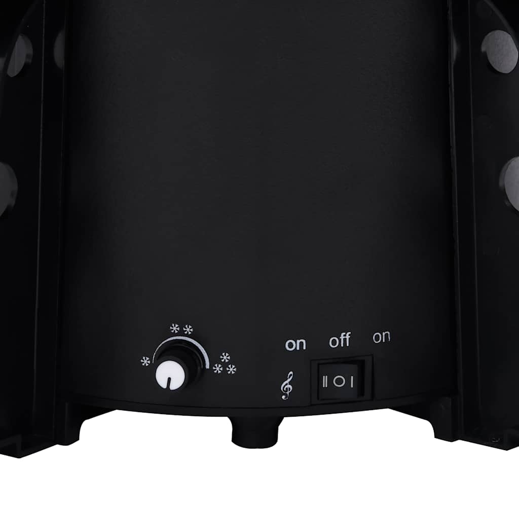 Kerstboom sneeuwend met paraplubasis 190 cm PVC zwart is nu te koop bij PeponiXL, paradijselijk wonen!