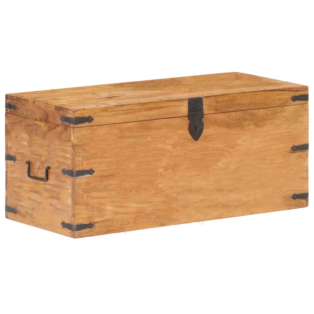Kist 90x40x40 cm massief acaciahout is nu te koop bij PeponiXL, paradijselijk wonen!