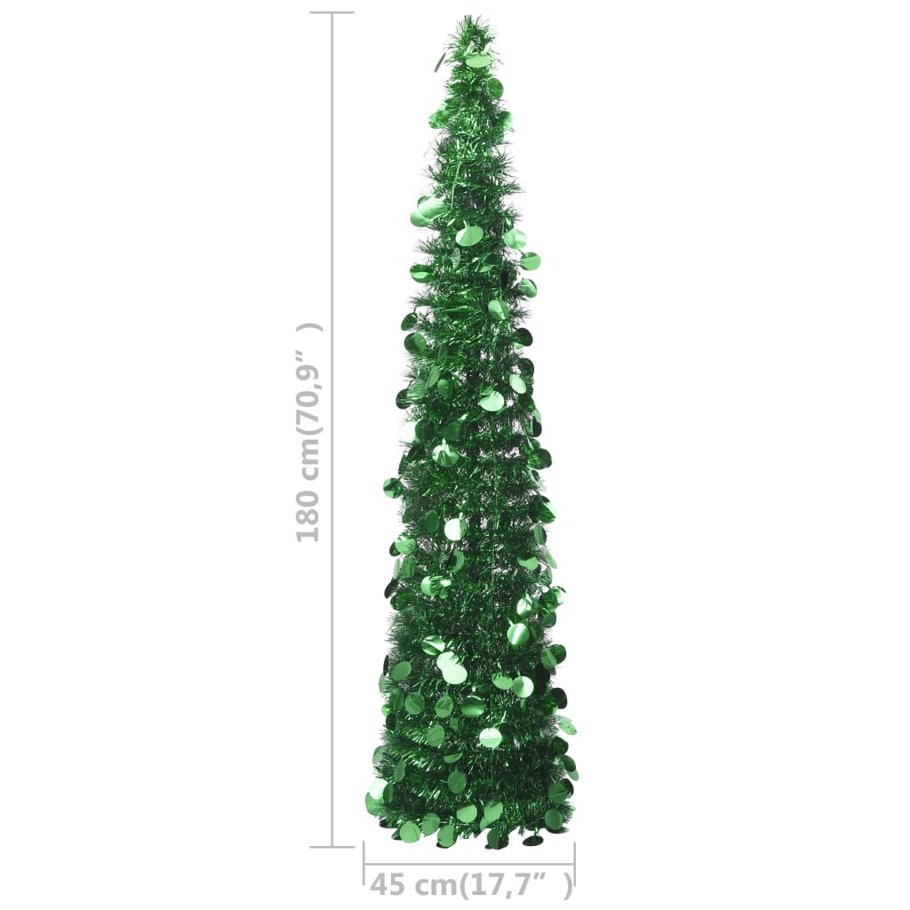 Kunstkerstboom pop-up 180 cm PET groen is nu te koop bij PeponiXL, paradijselijk wonen!