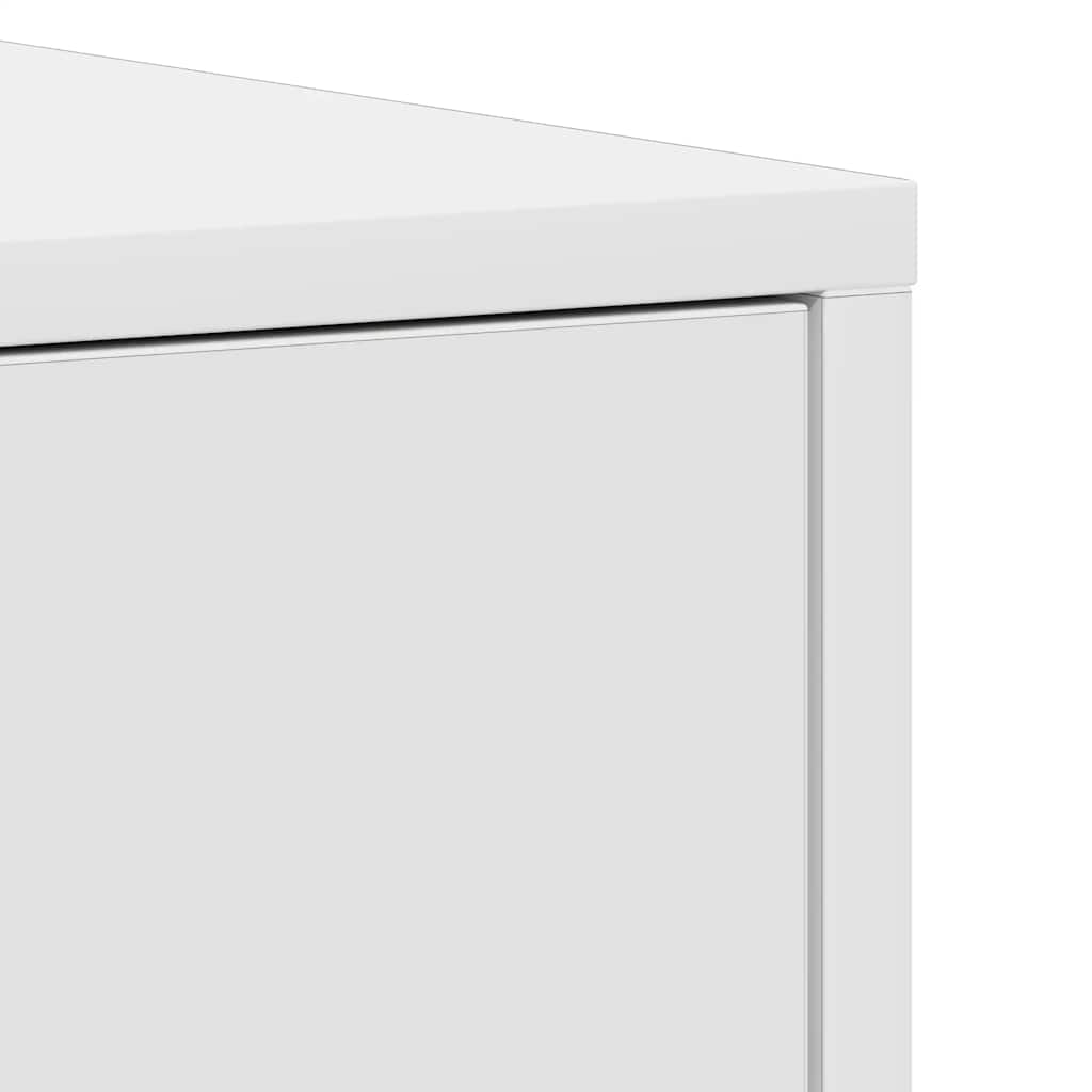 Badkamerkast 30x30x183,5 cm bewerkt hout wit is nu te koop bij PeponiXL, paradijselijk wonen!