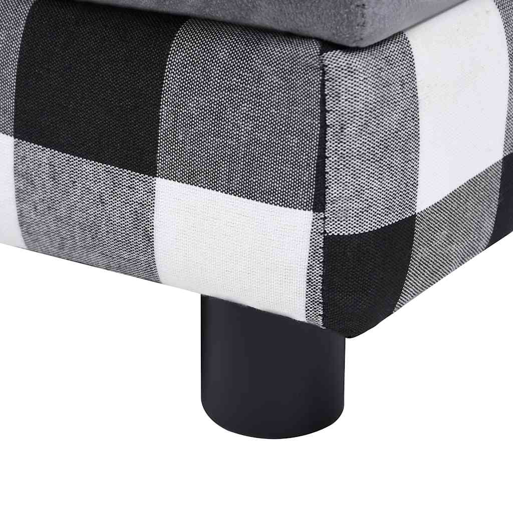 Hondenbank 57x34x36 cm pluche grijs is nu te koop bij PeponiXL, paradijselijk wonen!