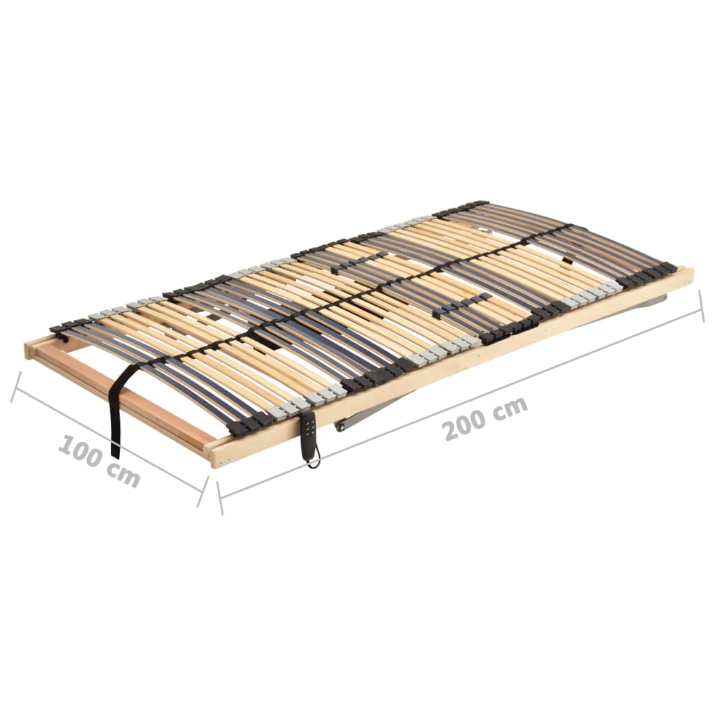 Lattenbodem met 42 latten 7 zones elektrisch 100x200 cm is nu te koop bij PeponiXL, paradijselijk wonen!