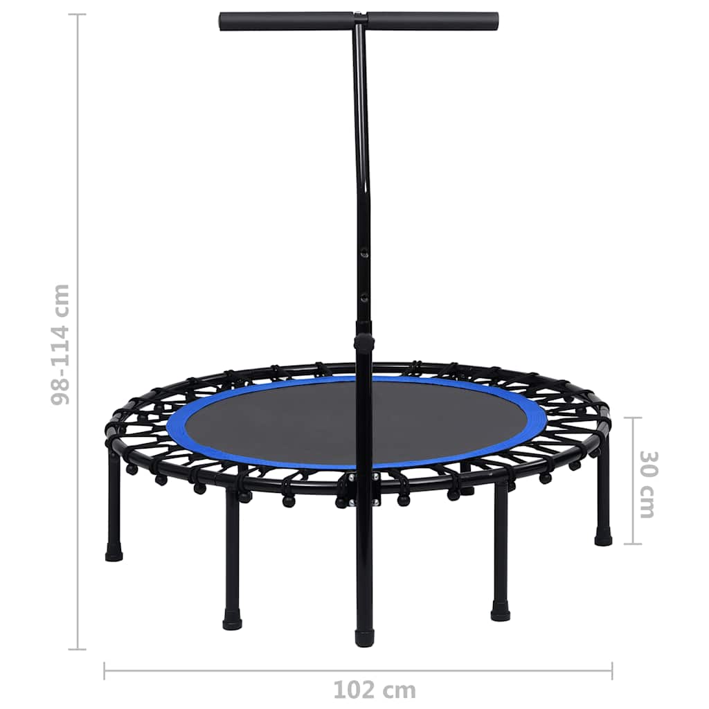 Fitnesstrampoline met handgreep 102 cm is nu te koop bij PeponiXL, paradijselijk wonen!