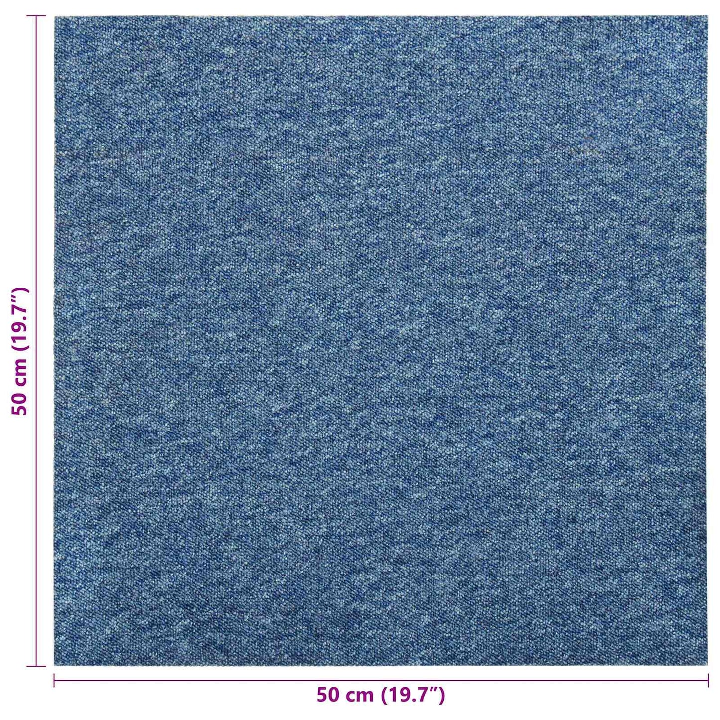Tapijt 20 pcs Blauw 50 x 50 cm 100% Polypropyleen is nu te koop bij PeponiXL, paradijselijk wonen!