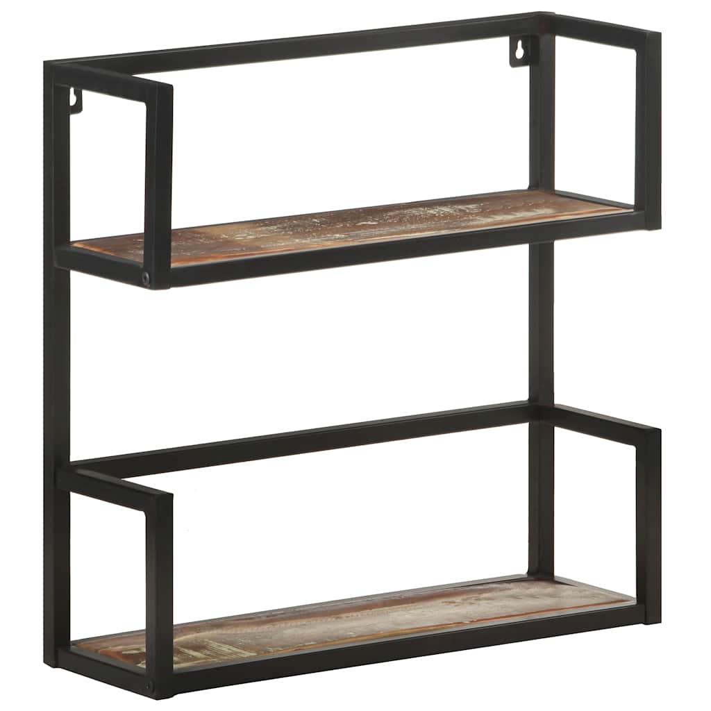Wandrek 60x20x60 cm massief gerecycled hout