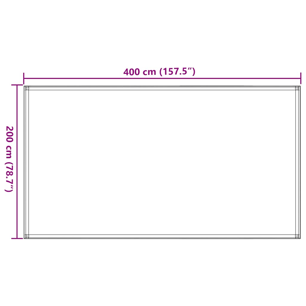 Tenttapijt 200x400 cm beige is nu te koop bij PeponiXL, paradijselijk wonen!