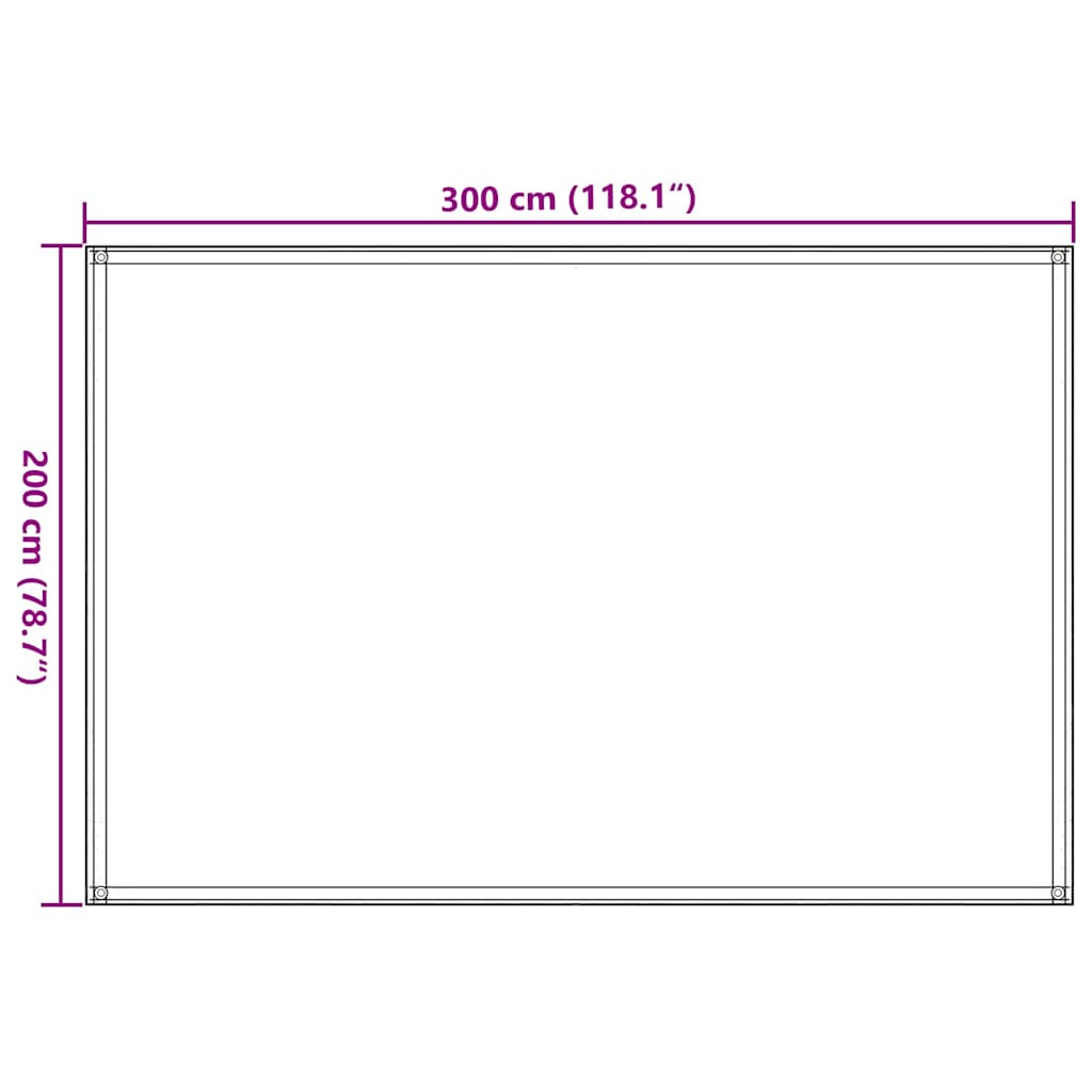 Tenttapijt 200x300 cm bruin is nu te koop bij PeponiXL, paradijselijk wonen!