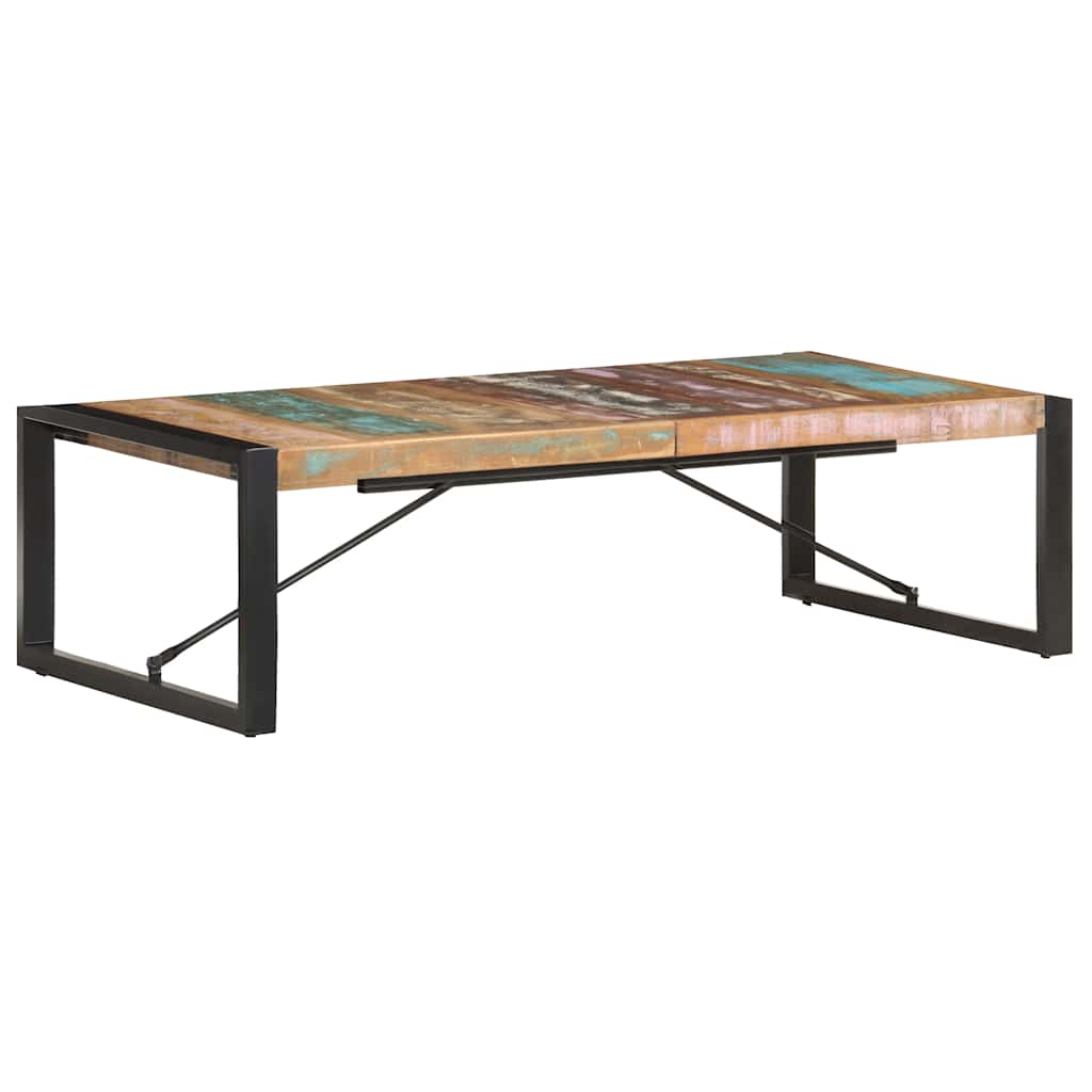 Salontafel 140x70x40 cm massief gerecycled hout is nu te koop bij PeponiXL, paradijselijk wonen!