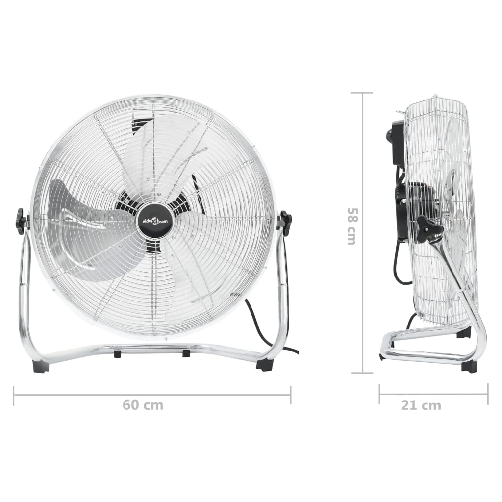 Vloerventilator 3 snelheden 115,2 W 60 cm is nu te koop bij PeponiXL, paradijselijk wonen!