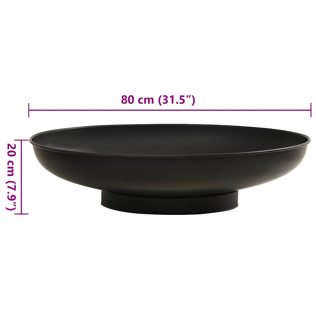 Vuurplaats 80 cm staal is nu te koop bij PeponiXL, paradijselijk wonen!