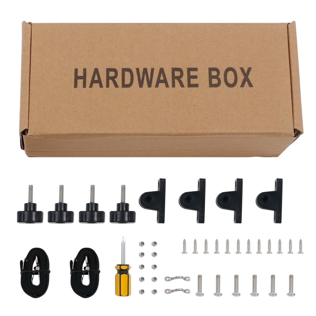 Biminitop 4-boogs 243x196x137 cm antracietkleurig is nu te koop bij PeponiXL, paradijselijk wonen!