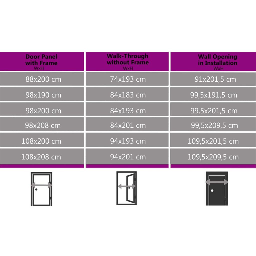 Voordeur 98x208 cm antraciet is nu te koop bij PeponiXL, paradijselijk wonen!