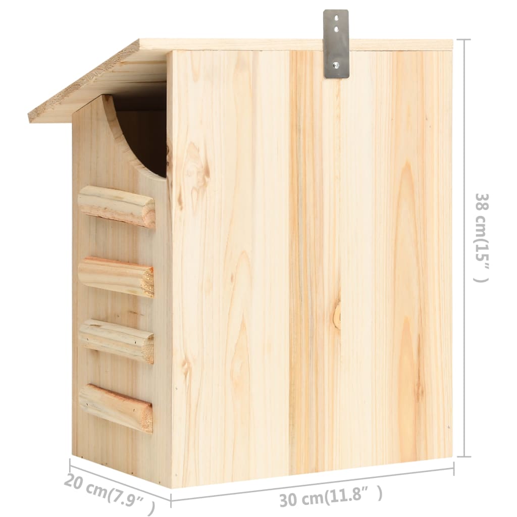 Vleermuizenkast 30x20x38 cm massief vurenhout is nu te koop bij PeponiXL, paradijselijk wonen!