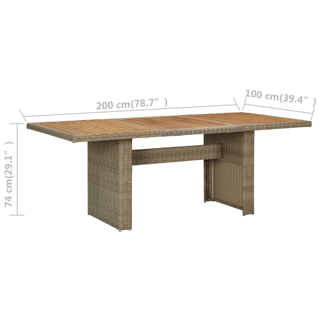 9-delige Tuinset met kussens poly rattan zwart is nu te koop bij PeponiXL, paradijselijk wonen!