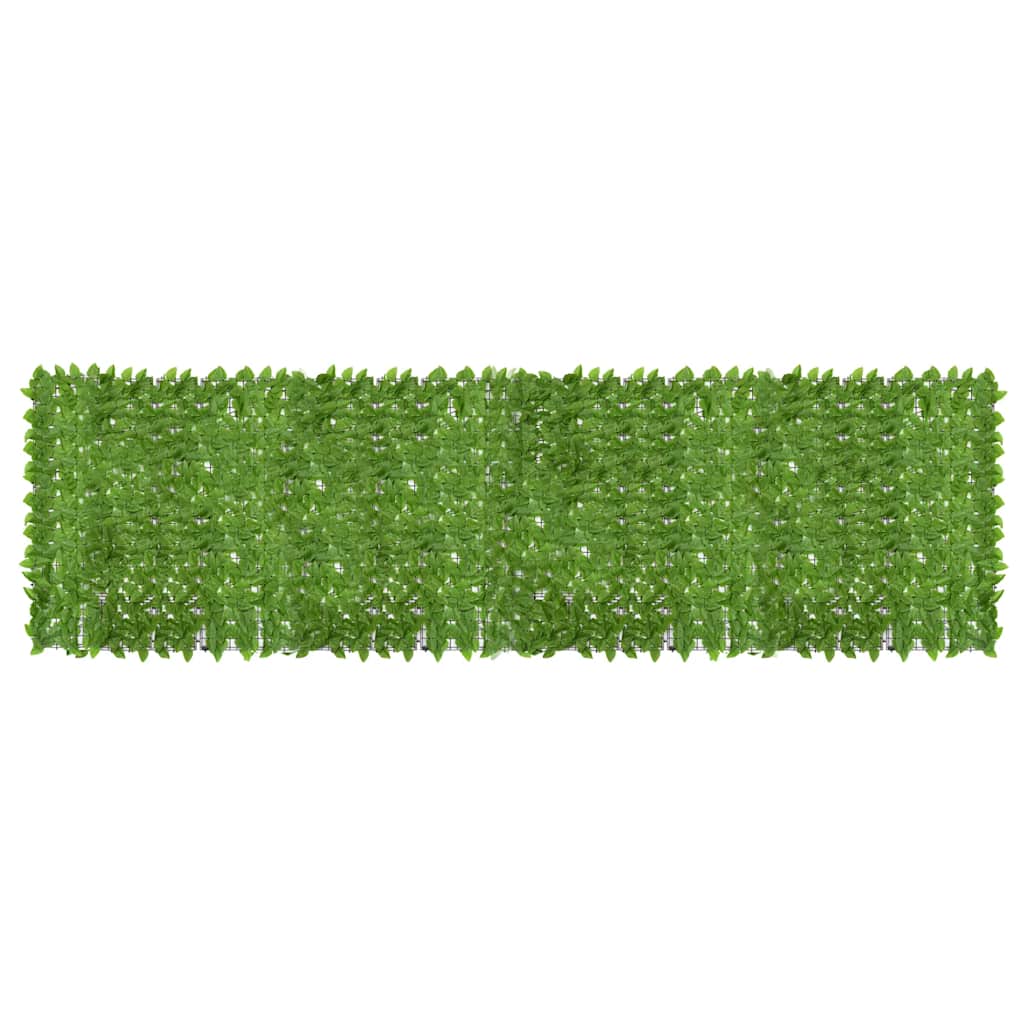 Balkonscherm met groene bladeren 500x150 cm is nu te koop bij PeponiXL, paradijselijk wonen!