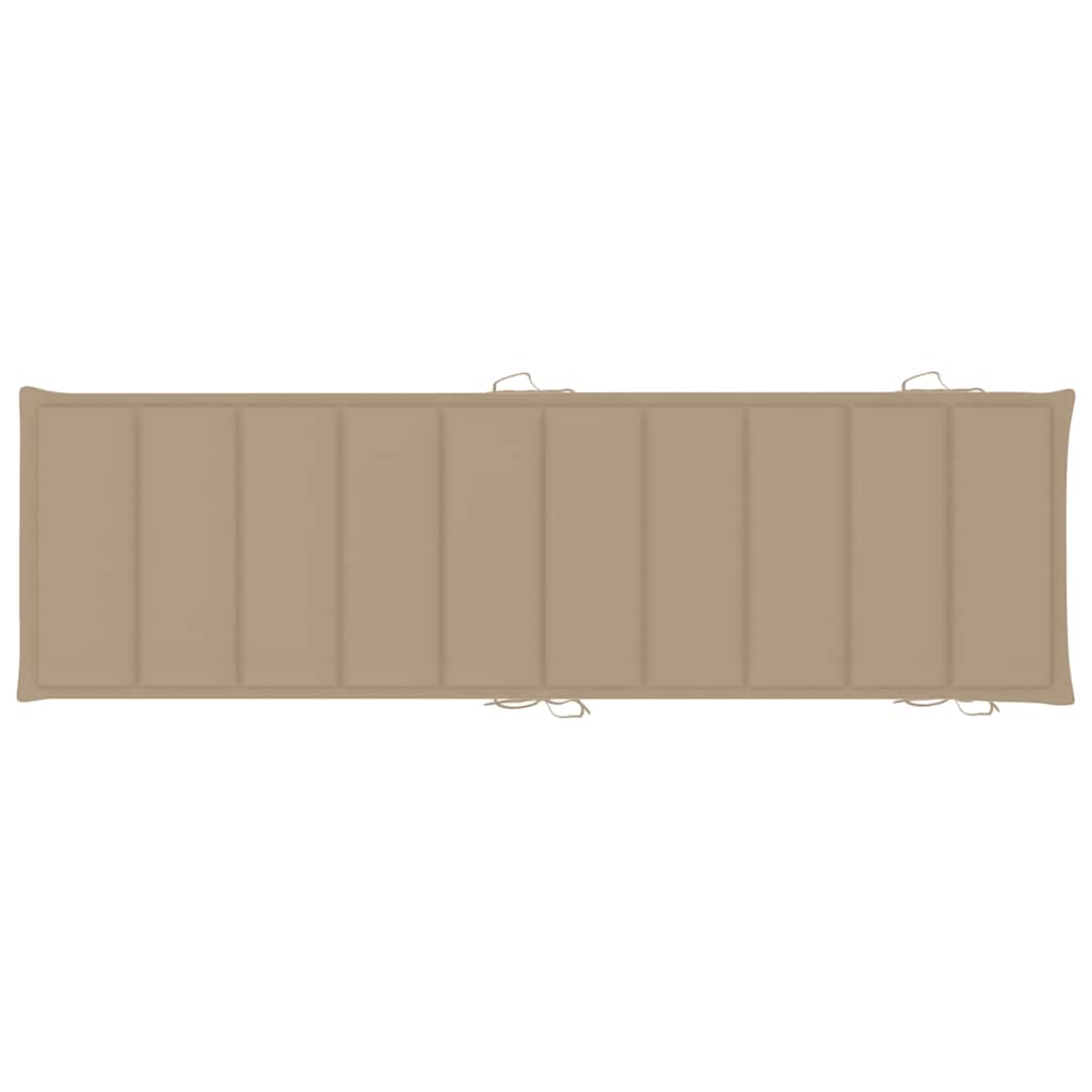 Ligbed met kussen massief acaciahout is nu te koop bij PeponiXL, paradijselijk wonen!