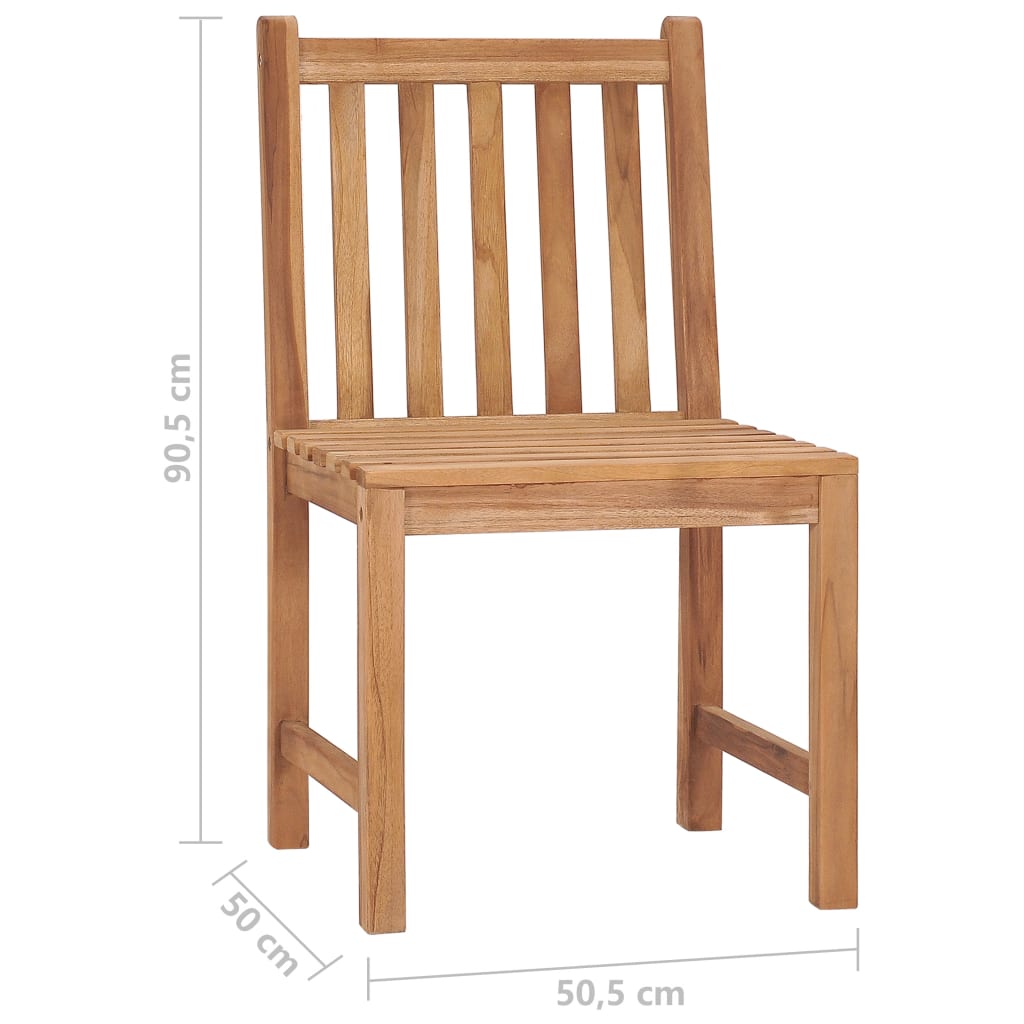 Tuinstoelen 2 st met kussens massief teakhout is nu te koop bij PeponiXL, paradijselijk wonen!