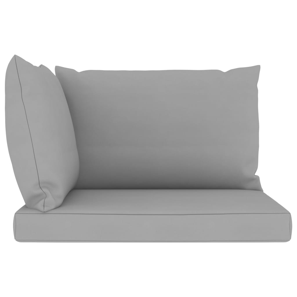 6-delige Loungeset met grijze kussens is nu te koop bij PeponiXL, paradijselijk wonen!