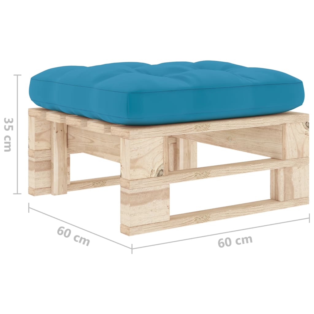 Tuinhocker pallet geïmpregneerd grenenhout is nu te koop bij PeponiXL, paradijselijk wonen!