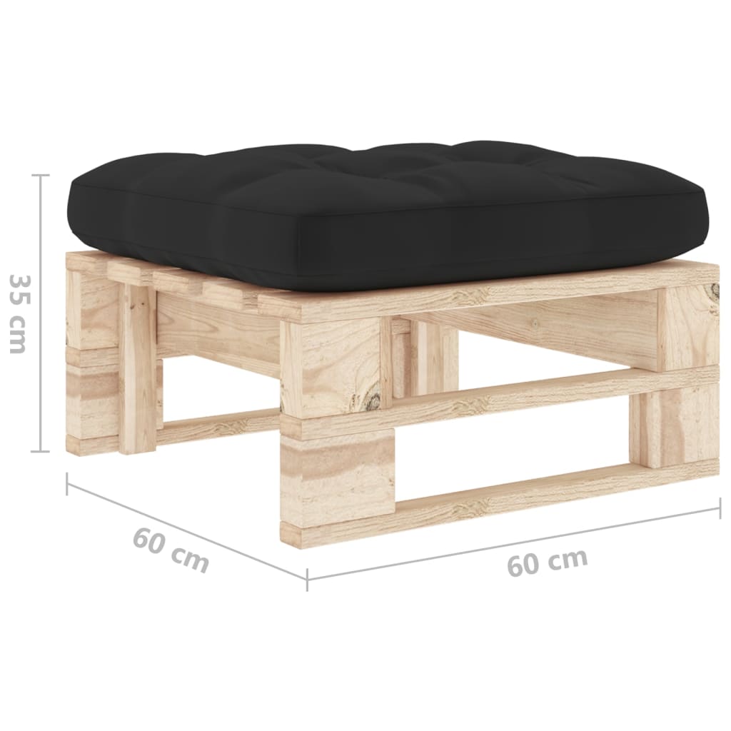 Tuinhocker pallet geïmpregneerd grenenhout is nu te koop bij PeponiXL, paradijselijk wonen!