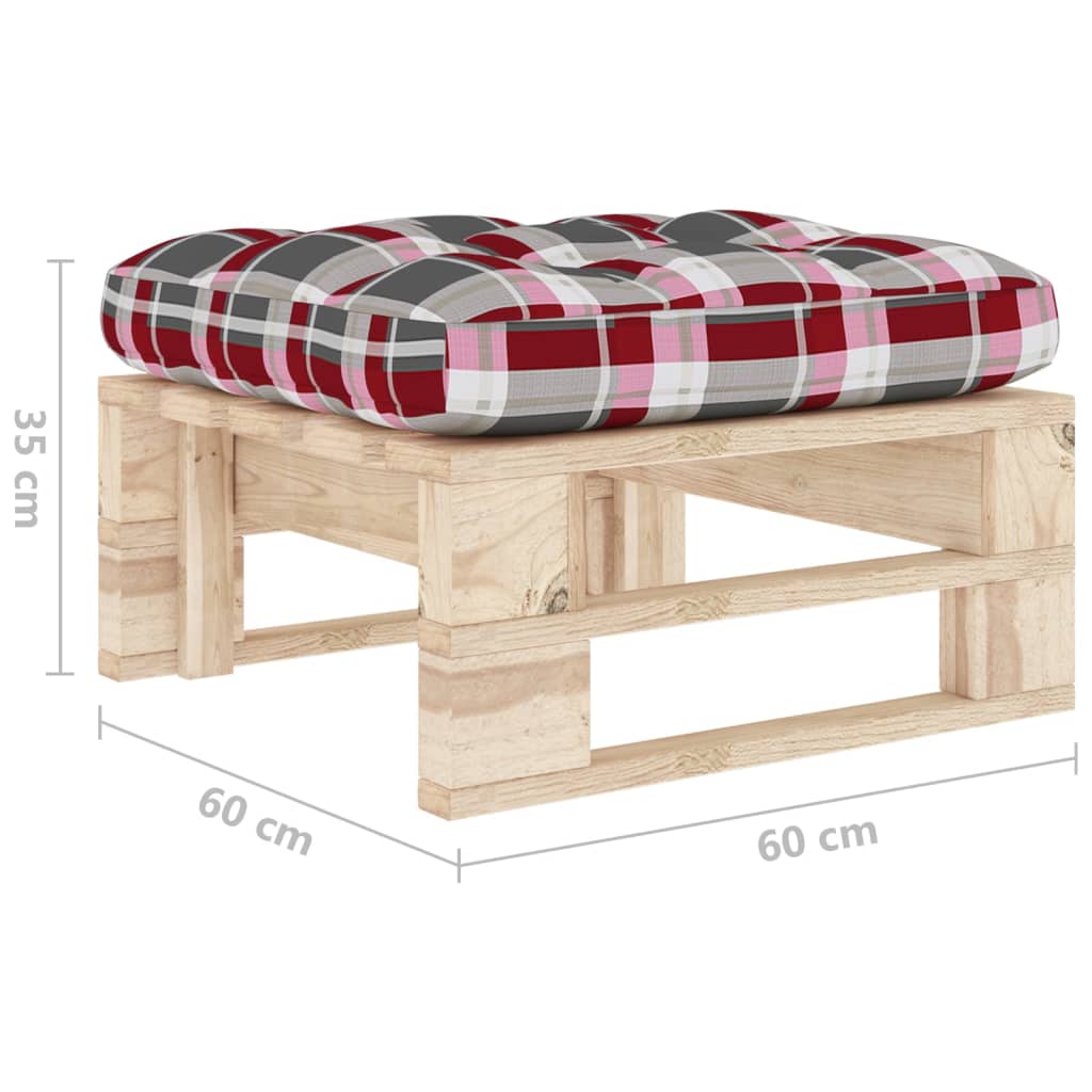 Tuinhocker pallet geïmpregneerd grenenhout is nu te koop bij PeponiXL, paradijselijk wonen!