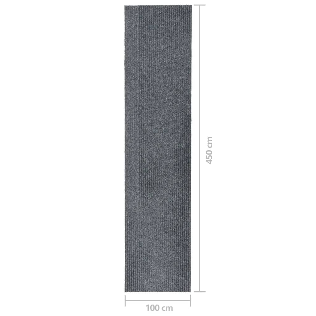 Droogloopmat 100x450 cm grijs is nu te koop bij PeponiXL, paradijselijk wonen!
