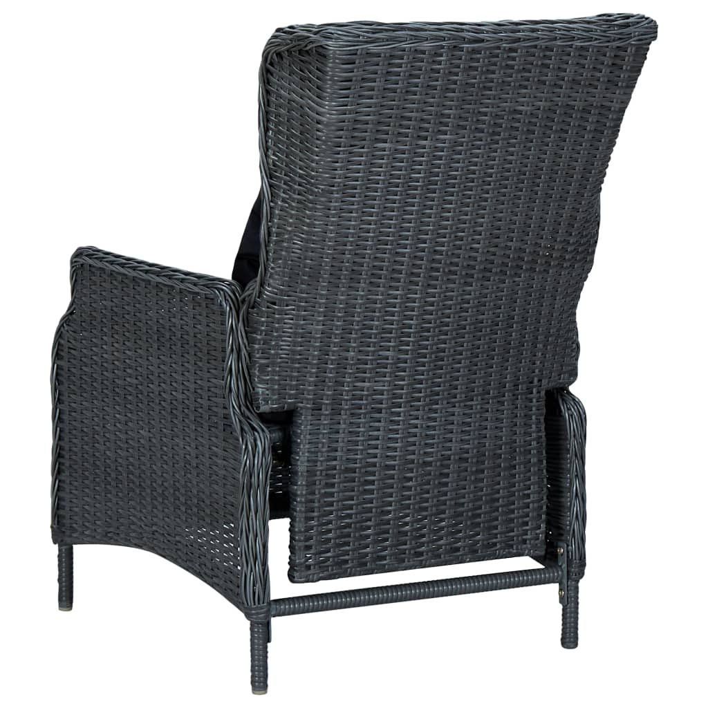 7-delige Tuinset donkergrijs is nu te koop bij PeponiXL, paradijselijk wonen!