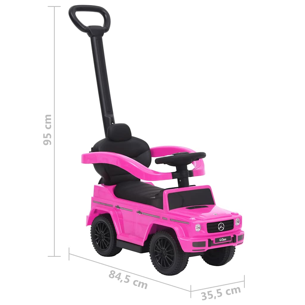 Duw-loopauto G63 roze is nu te koop bij PeponiXL, paradijselijk wonen!