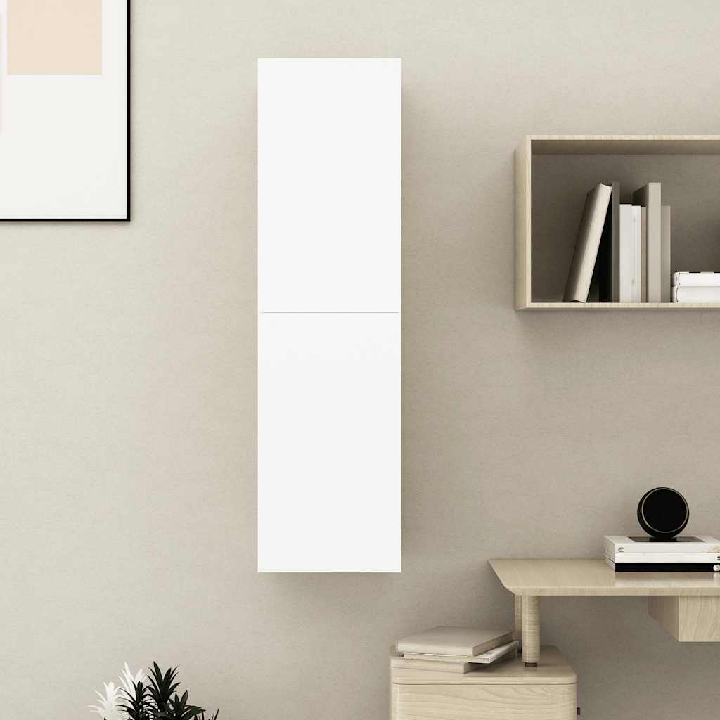 Tv-meubel 30,5x30x110 cm bewerkt hout wit is nu te koop bij PeponiXL, paradijselijk wonen!