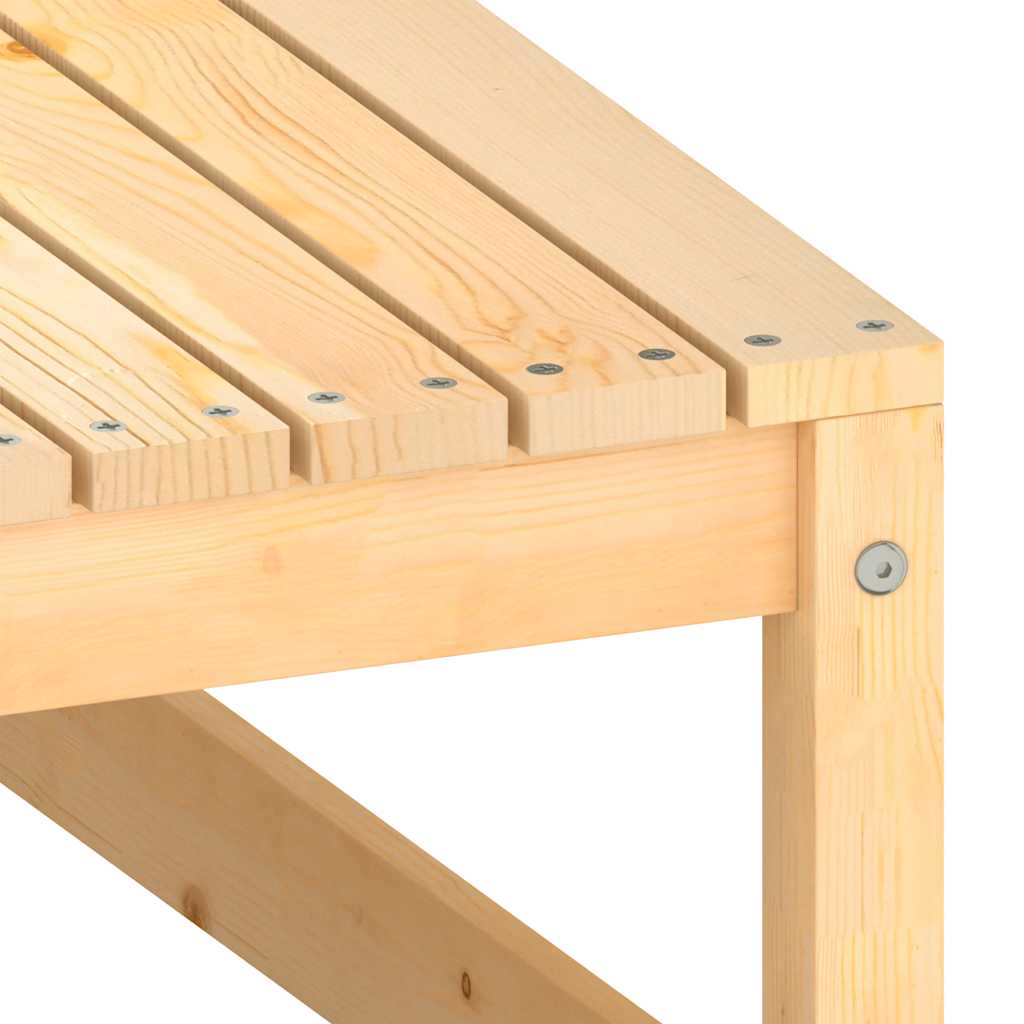 3-delige Loungeset met kussens massief grenenhout is nu te koop bij PeponiXL, paradijselijk wonen!